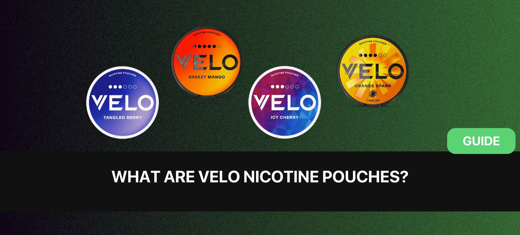 What Are VELO Nicotine Pouches? Owner, Flavors & History