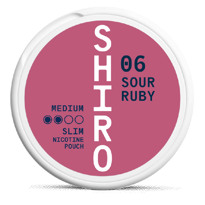 Shiro No. 06 Sour Red Berry Product Label