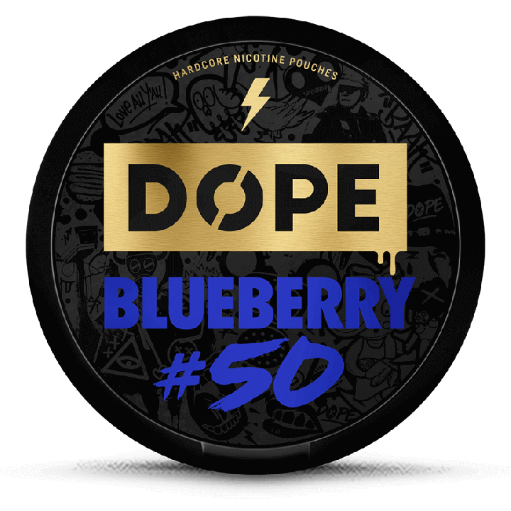 DOPE Blueberry No. 50 Product Label