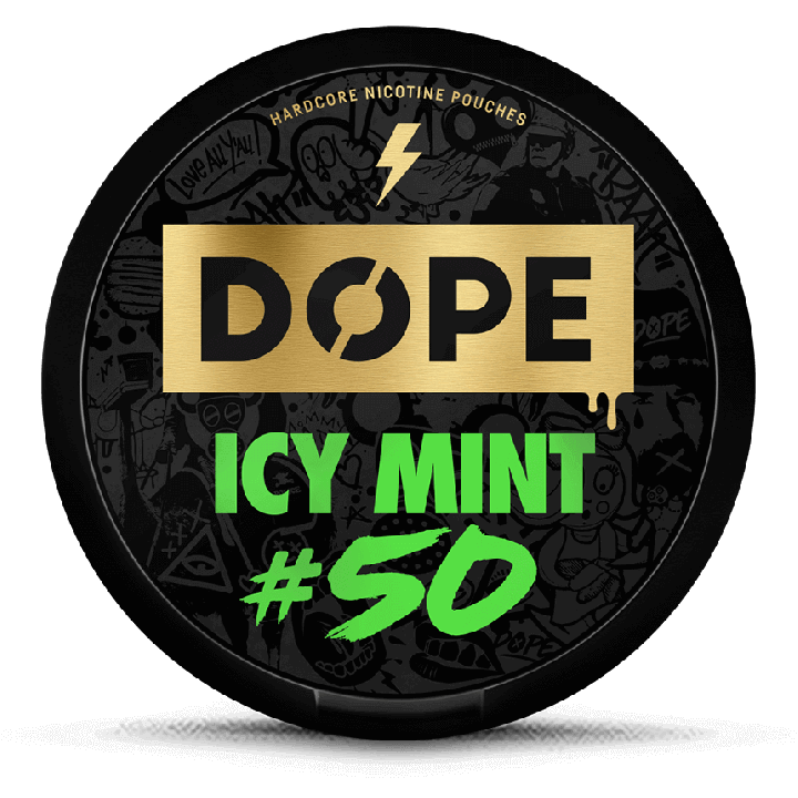 DOPE Icy Mint No. 50 Product Label