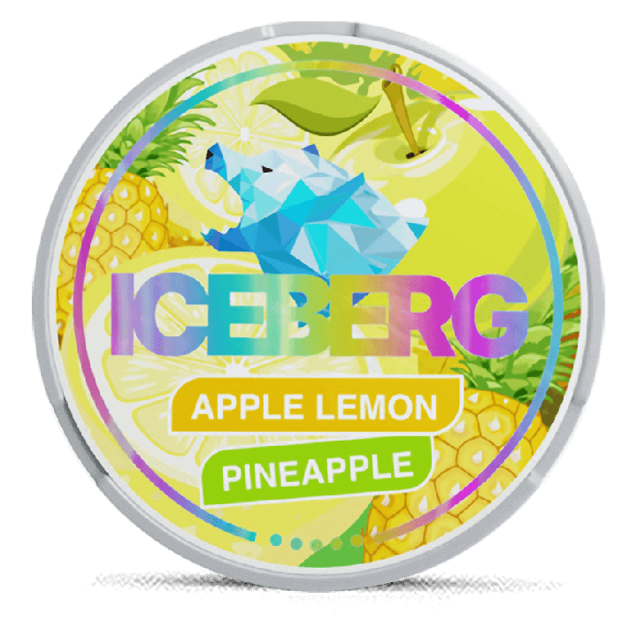 Iceberg Apple Lemon Pineapple Product Label