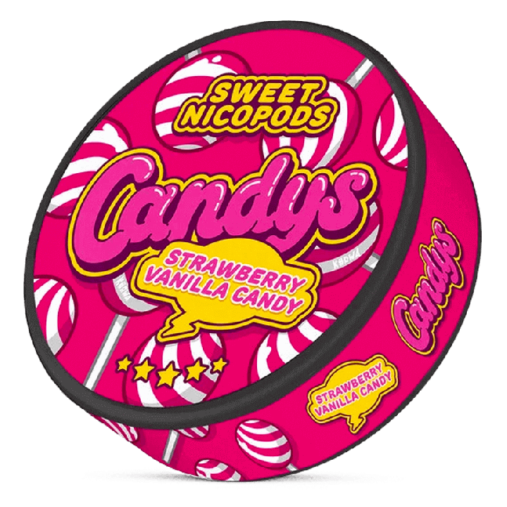 Candys Strawberry Vanilla Candy Product Label