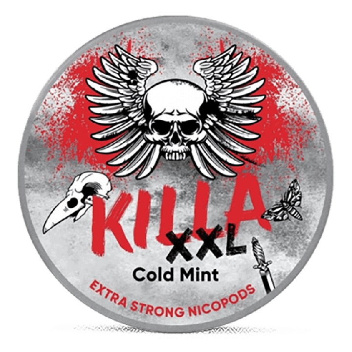 Killa Cold Mint XXL Product Label