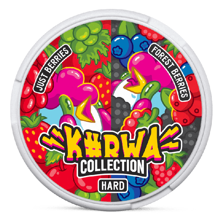 Kurwa Collection Just Berries - Forest Berries Product Label