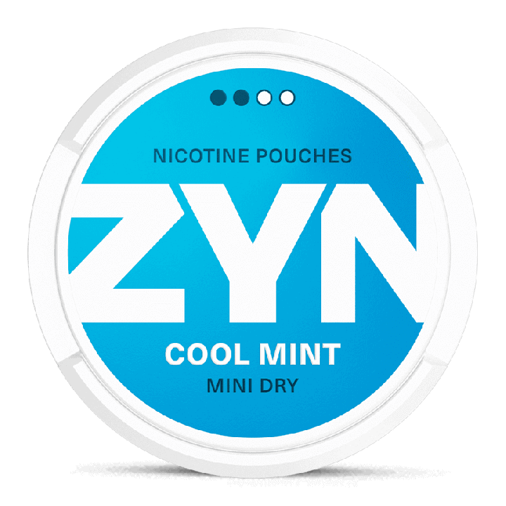 ZYN Mini Dry Cool Mint snus can at Snusdaddy.com