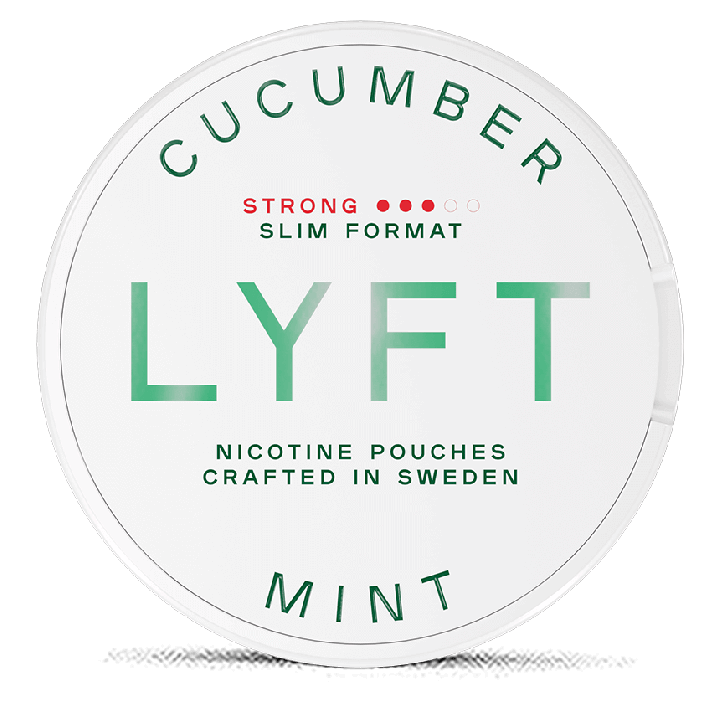 LYFT Cucumber Mint Strong Product Label