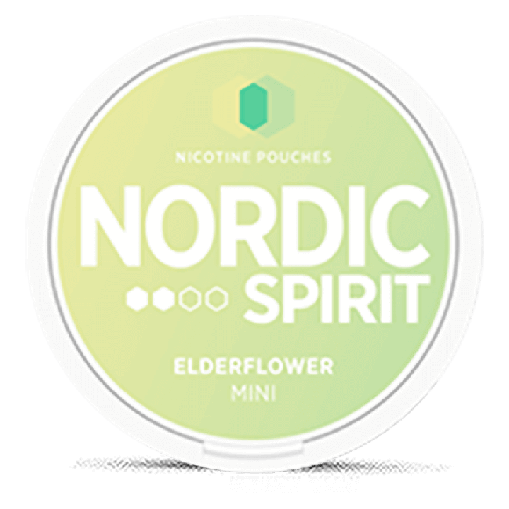 Nordic Spirit Elderflower Mini snus can at Snusdaddy.com