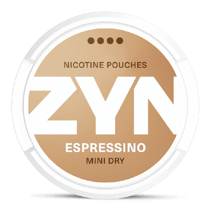 ZYN Mini Dry Espressino 6 mg Product Label