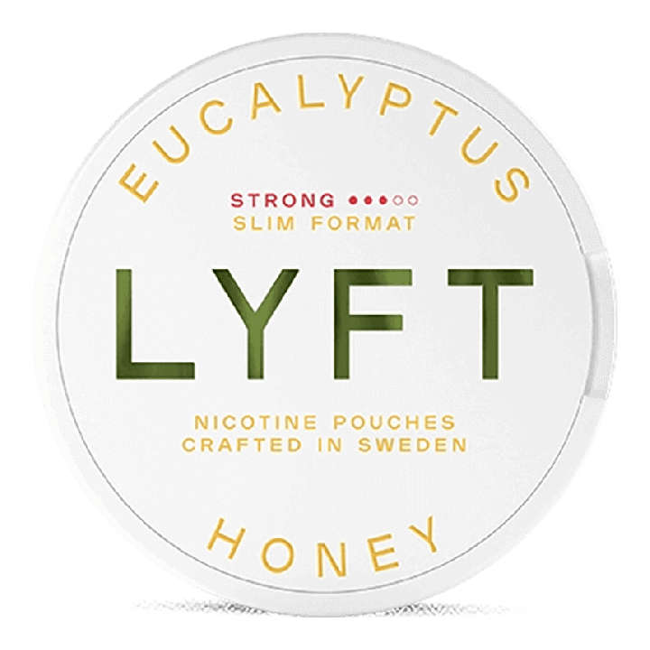 LYFT Eucalyptus Honey Strong Product Label