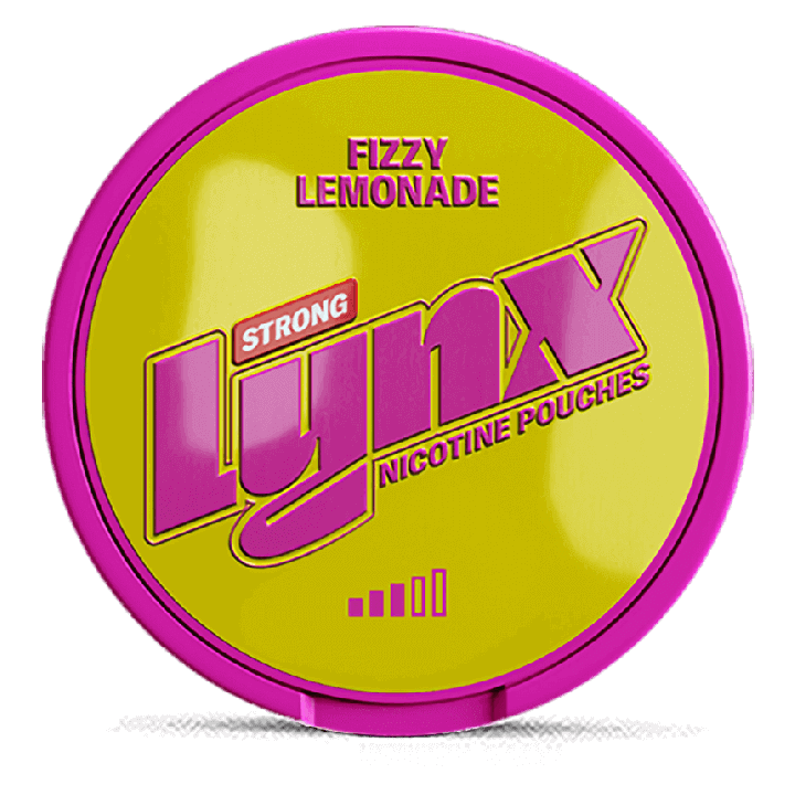 Lynx Fizzy Lemonade Strong Product Label