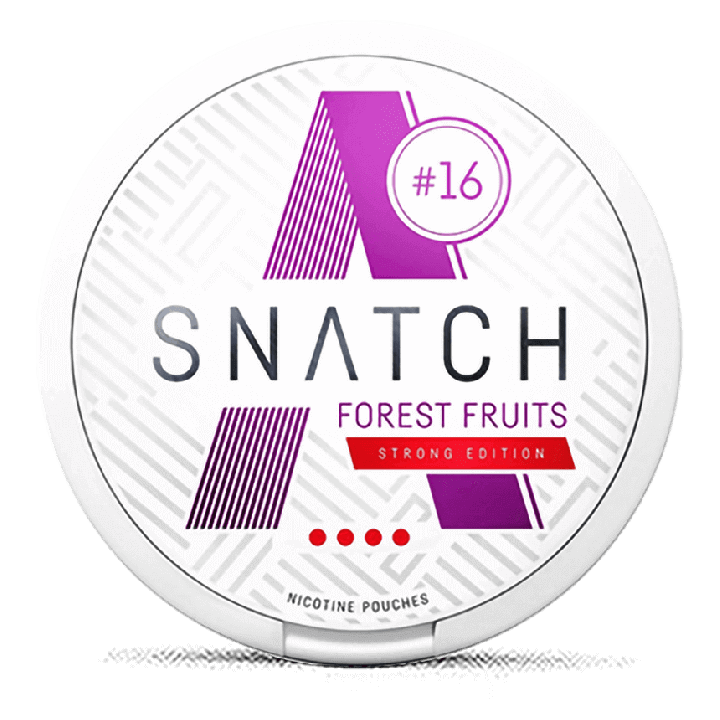 Snatch Forest Fruits 16 mg Product Label