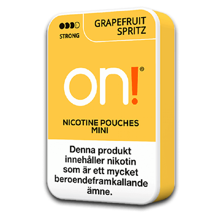 on! Grapefruit Spritz Strong Product Label