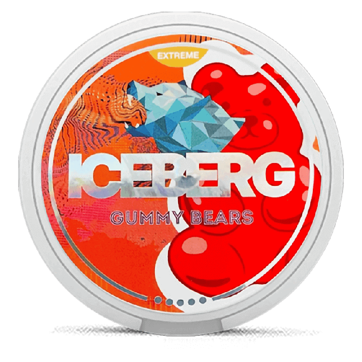 Iceberg Gummy Bears Product Label