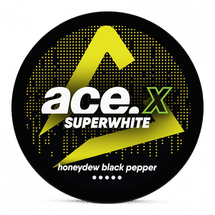 Ace X Honeydew Black Pepper Strong Product Label