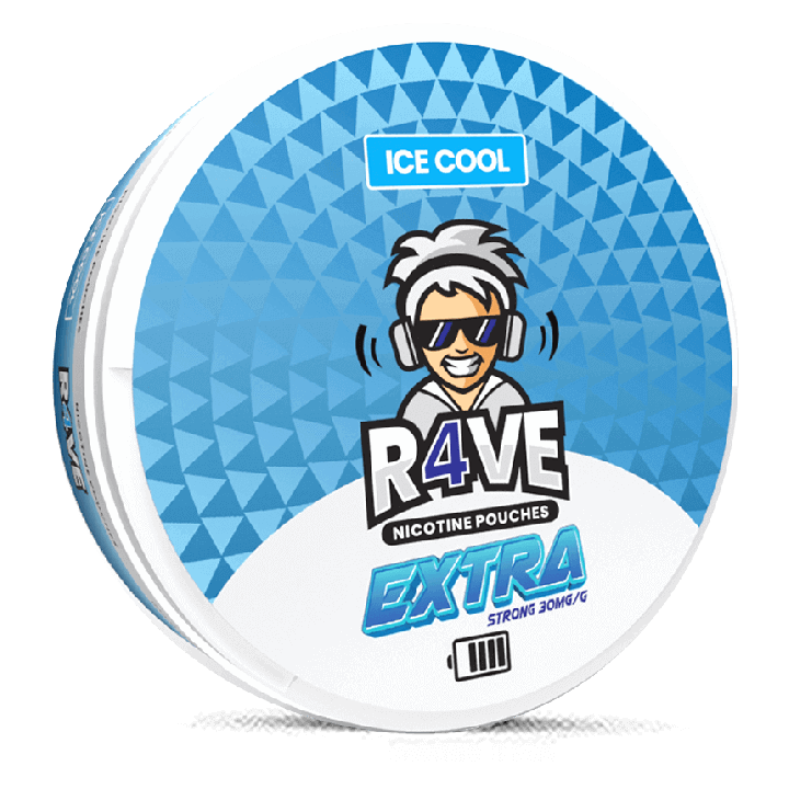 R4VE Ice Cool 30 mg Product Label