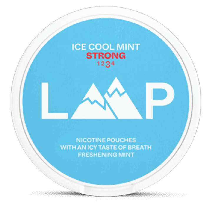 LOOP Ice Cool Mint Strong Product Label