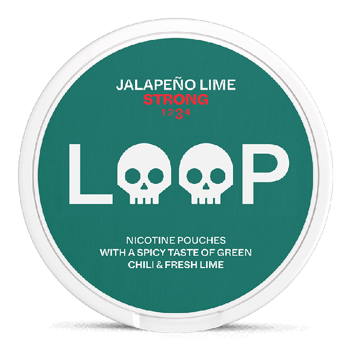 LOOP Jalapeno Lime Strong Product Label