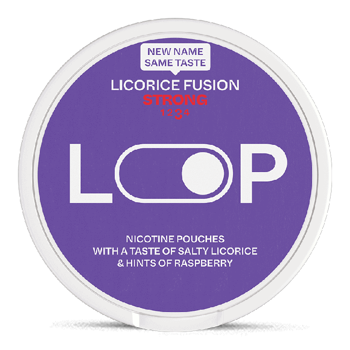 LOOP Licorice Fusion Strong Product Label