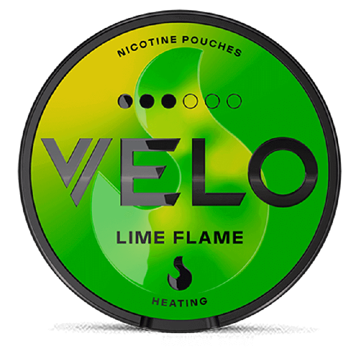 VELO Lime Flame Product Label