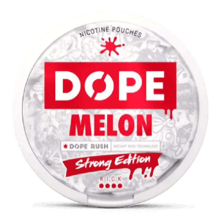 DOPE Melon Strong Product Label