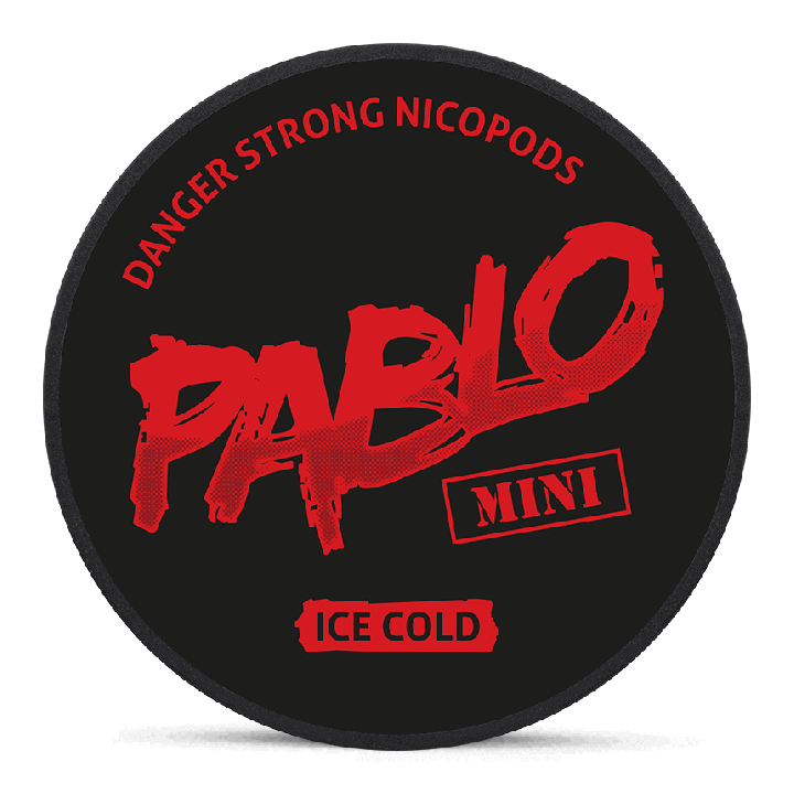 Pablo Mini Ice Cold Product Label