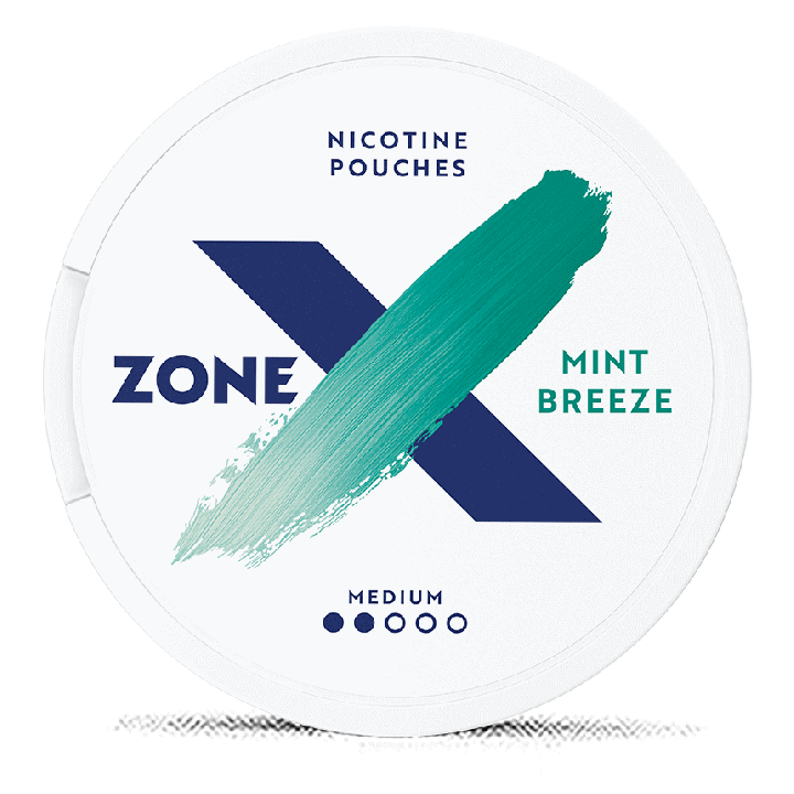 ZoneX Mint Breeze Product Label