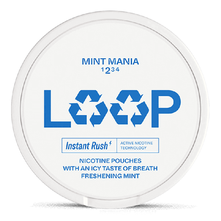 LOOP Mint Mania Product Label