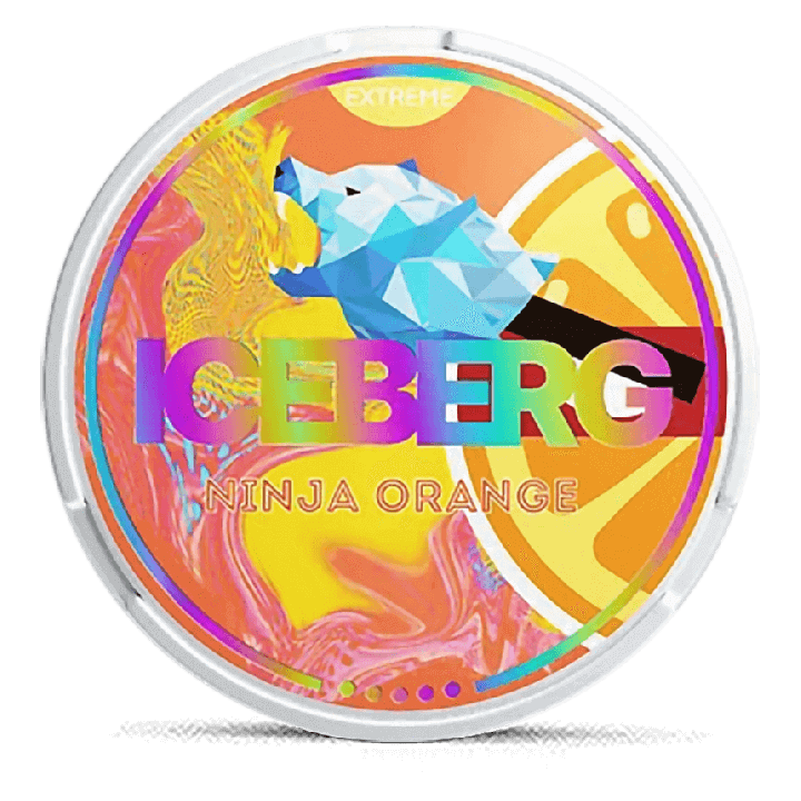 Iceberg Ninja Orange Product Label