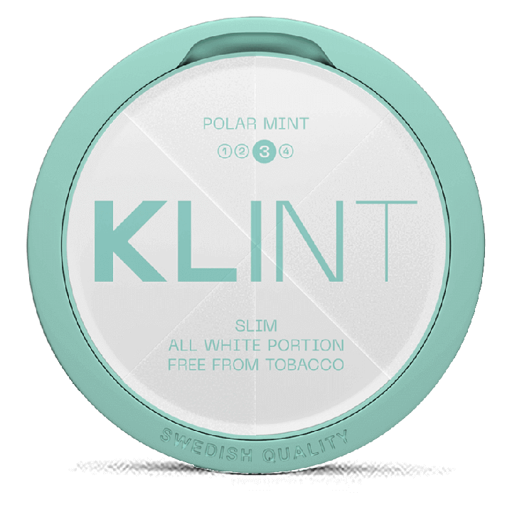 Klint Polar Mint snus can at Snusdaddy.com