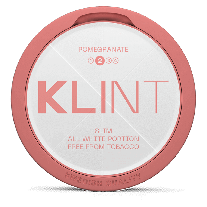 Klint Pomegranate Product Label