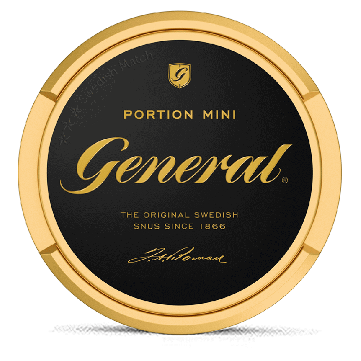 General Original Mini snus can at Snusdaddy.com