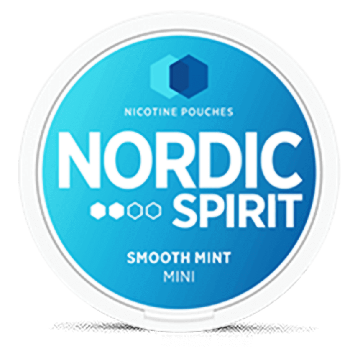 Nordic Spirit Smooth Mint Mini snus can at Snusdaddy.com