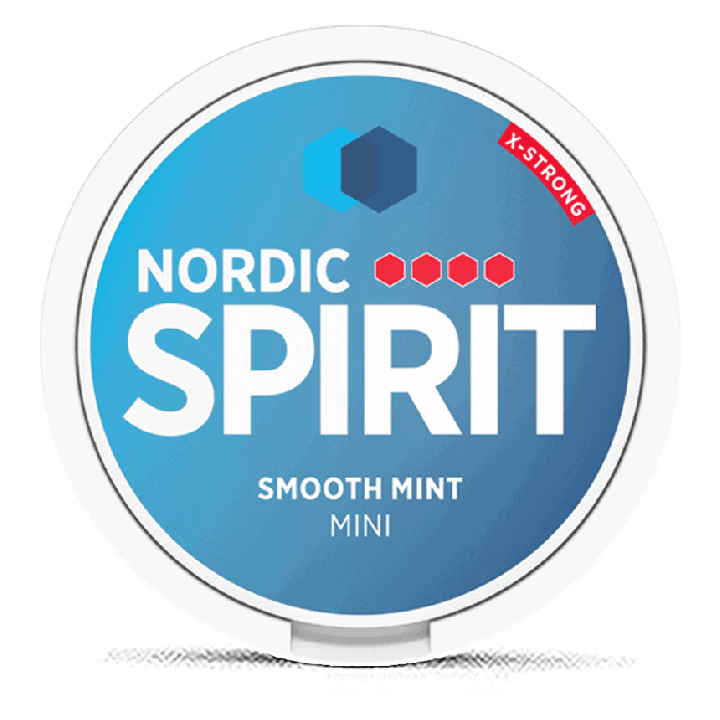 Nordic Spirit Smooth Mint Mini Strong Product Label