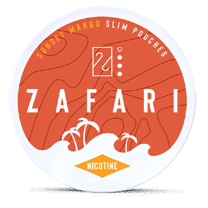 Zafari Sunset Mango Product Label