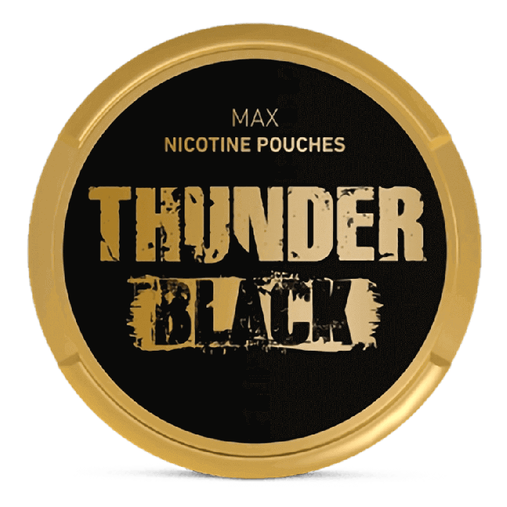 Thunder Black Max Product Label