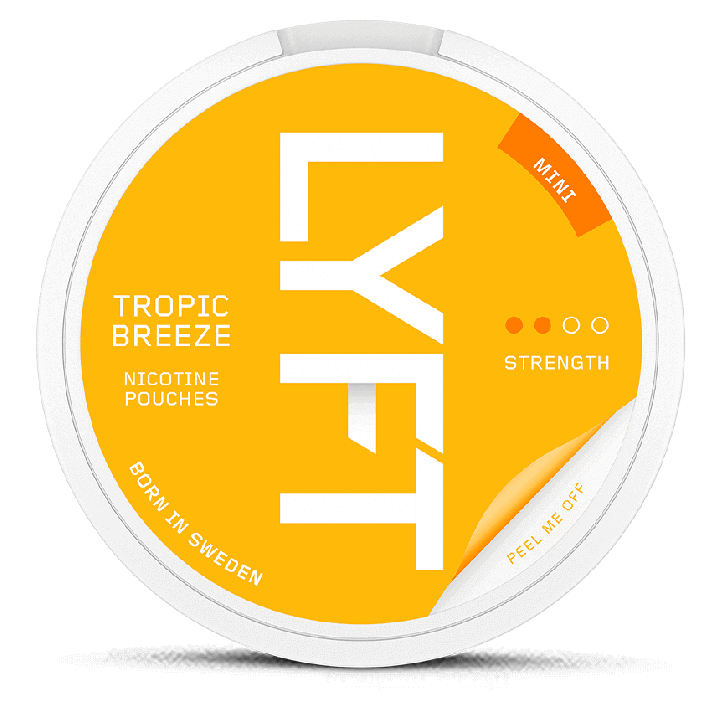 LYFT Tropical Breeze Mini Product Label