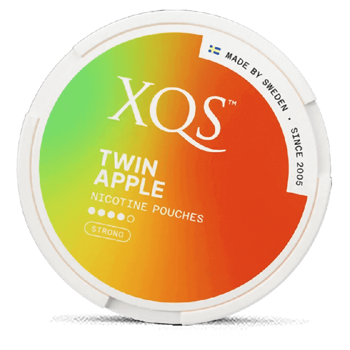 XQS Twin Apple Strong Product Label