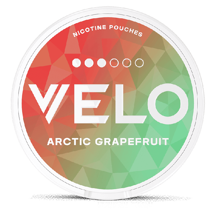 VELO Arctic Grapefruit Product Label