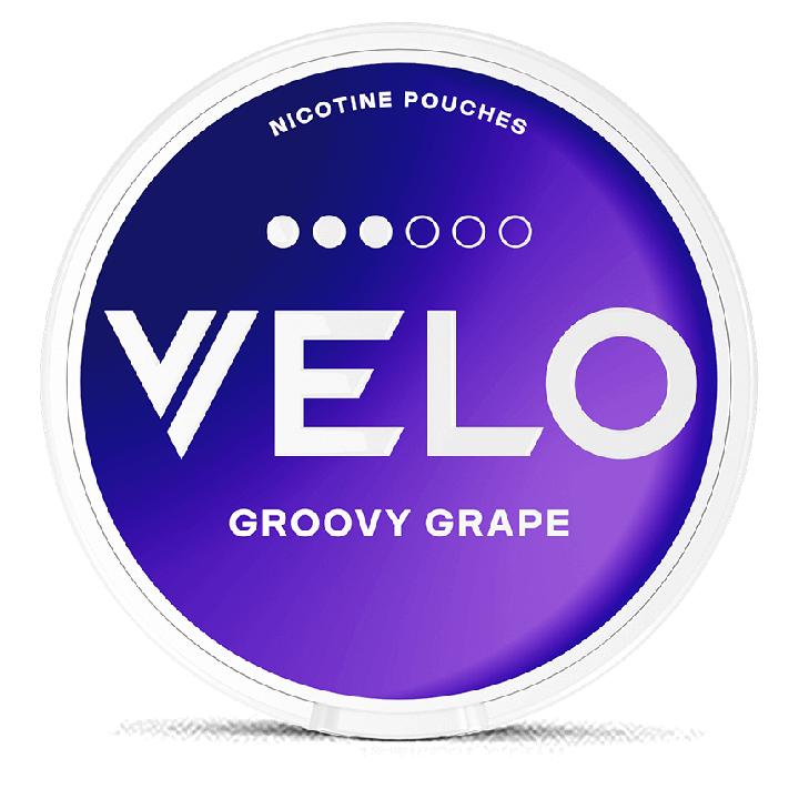 VELO Groovy Grape Strong Product Label