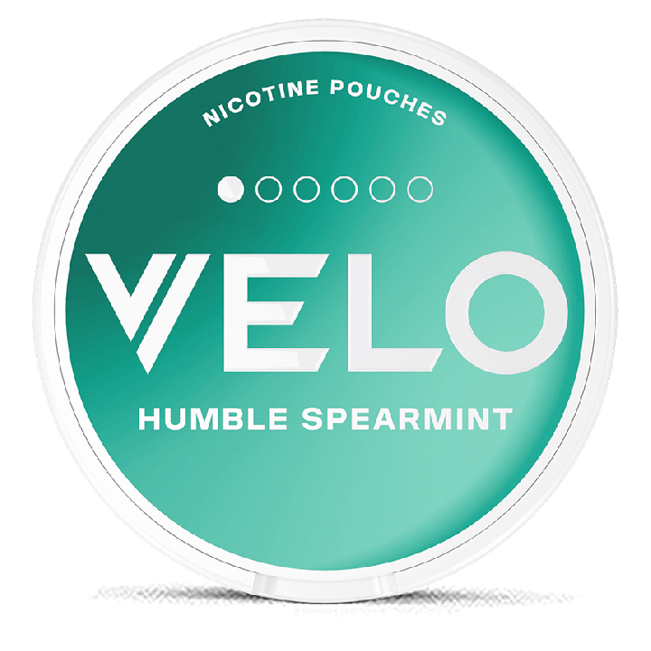 VELO Humble Spearmint Mini Product Label