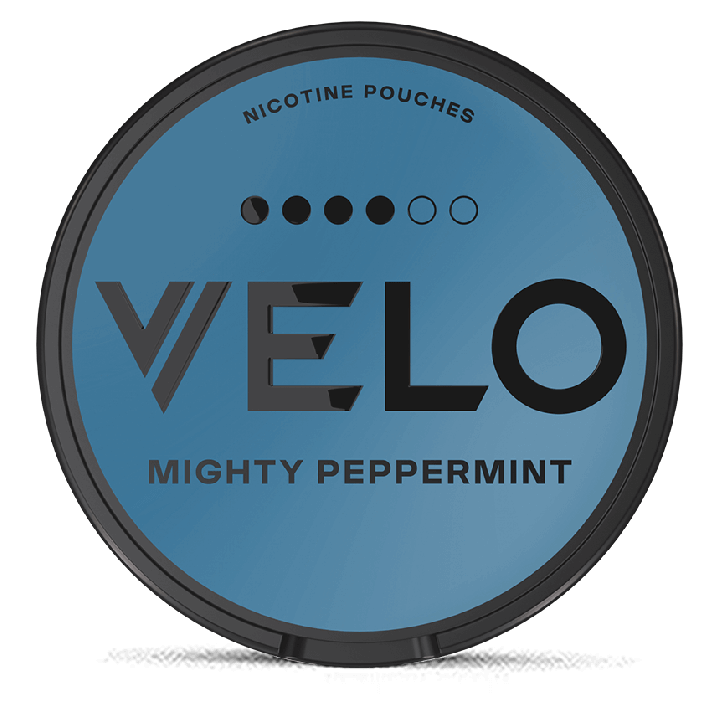 VELO Mighty Peppermint Product Label