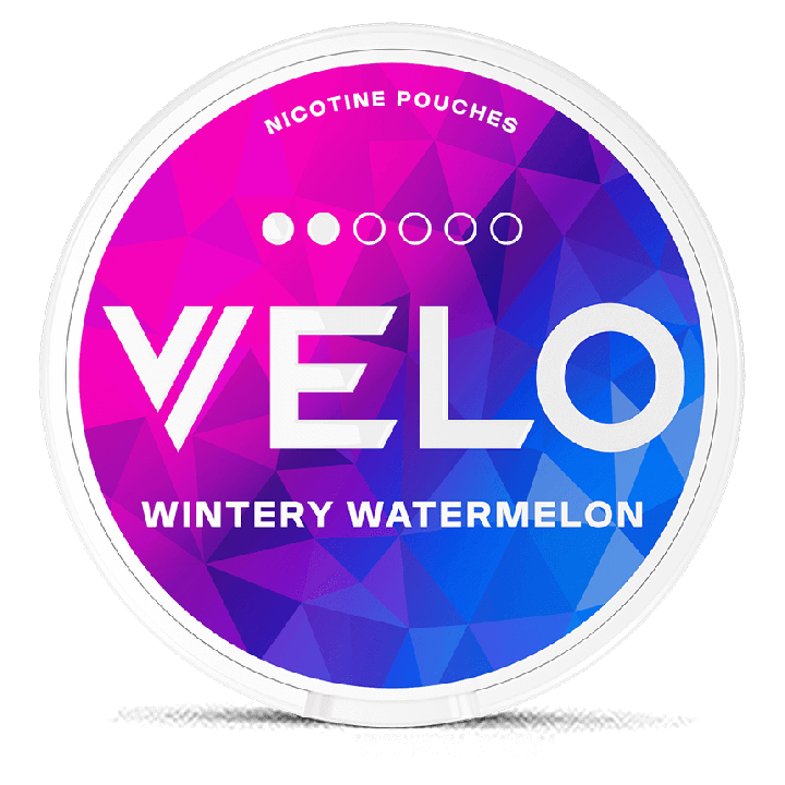 VELO Wintery Watermelon Mini Product Label