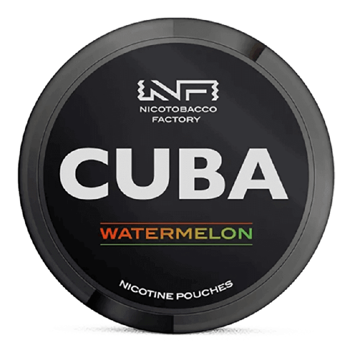 CUBA Black Watermelon Slim Product Label