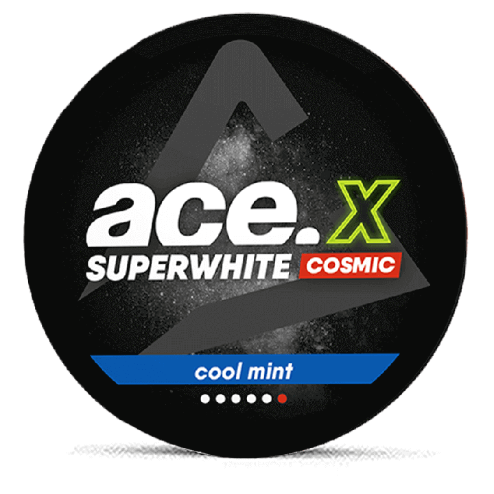 Ace X Cosmic Cool Mint Product Label