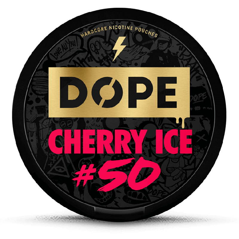 DOPE Cherry Ice No. 50 Product Label