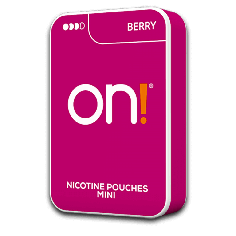 on! Berry 6 mg Product Label