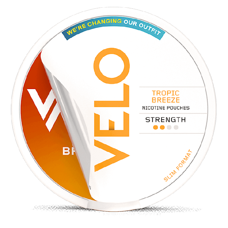 VELO Tropic Breeze Product Label