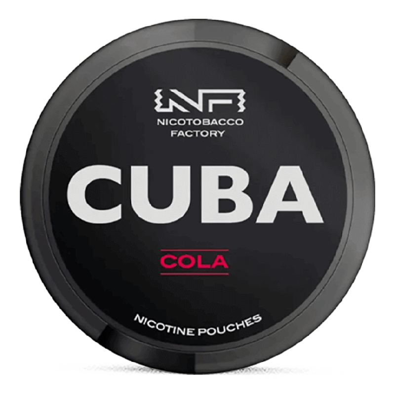 CUBA Black Cola Slim Product Label