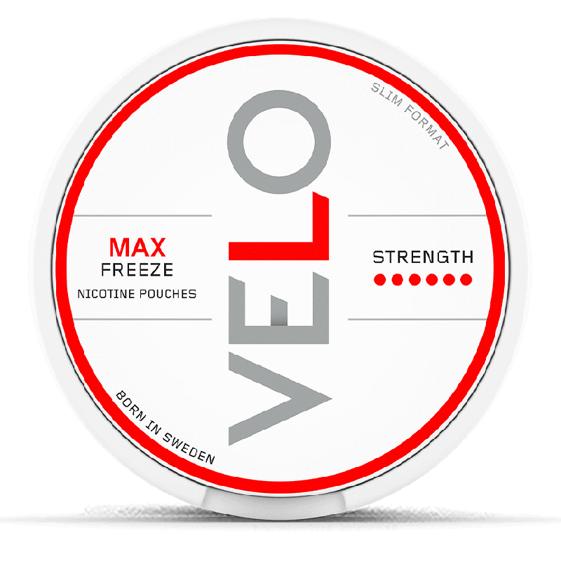 VELO Freeze Max Product Label