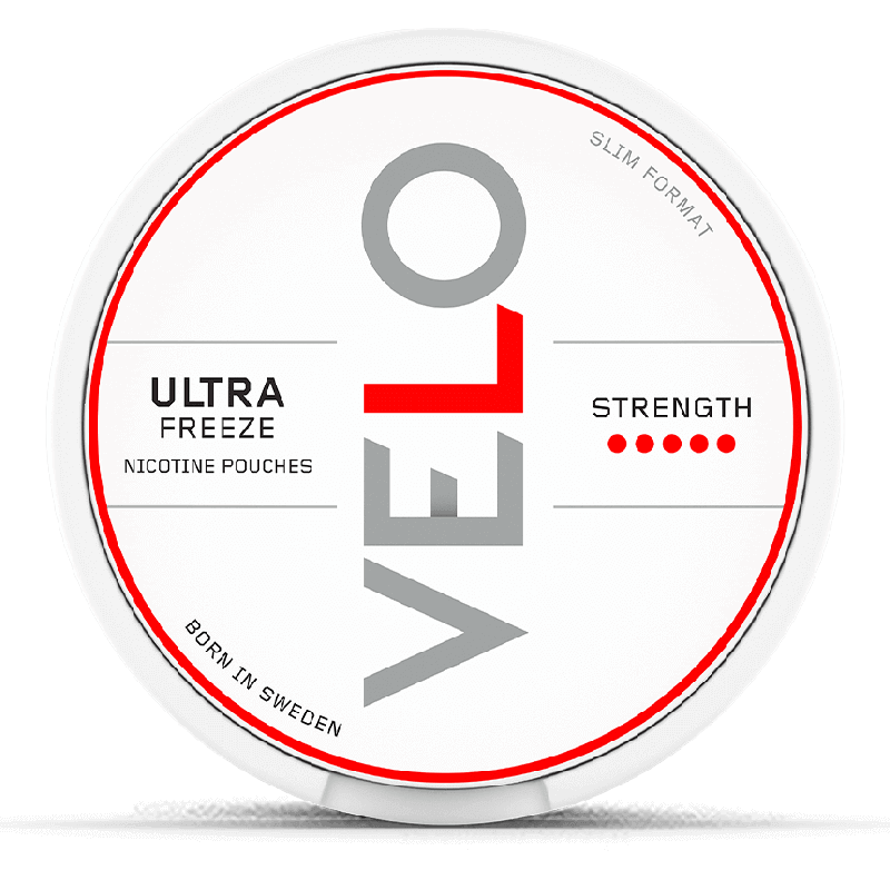 VELO Freeze Ultra Product Label